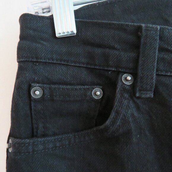 REFORMATION Serena High Skinny Crop Jeans in Black - Size US 24 - Picture 5 of 15